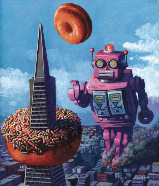 Art Culinaire Magazine Looks at a Whimsical San Francisco Artist
